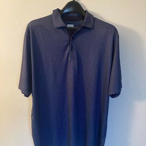 Calloway Golf Mens Polo Shirt Size L Blue Collared SwingTech and OptiDri technol